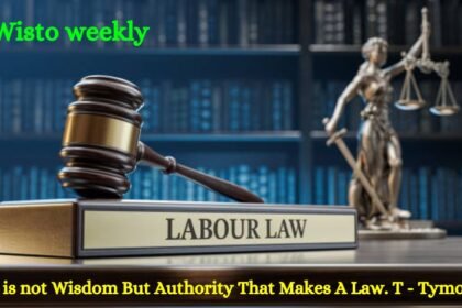 It is not Wisdom But Authority That Makes A Law. T - Tymoff