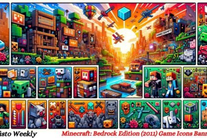 Minecraft: Bedrock Edition (2011) Game Icons Banners